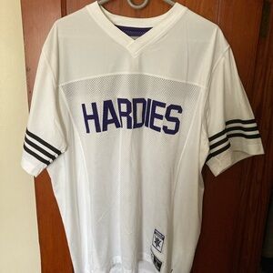 Hardies x Adidas White and Black Mesh Jersey